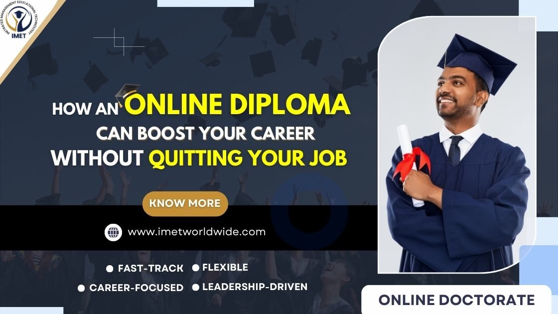 How an Online Diploma Can Boost Your Career Without Quitting Your Job